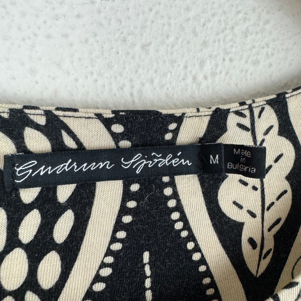 Gudrun Sjödén Bird & Leaf Print Swing Dress - Picture 4 of 7